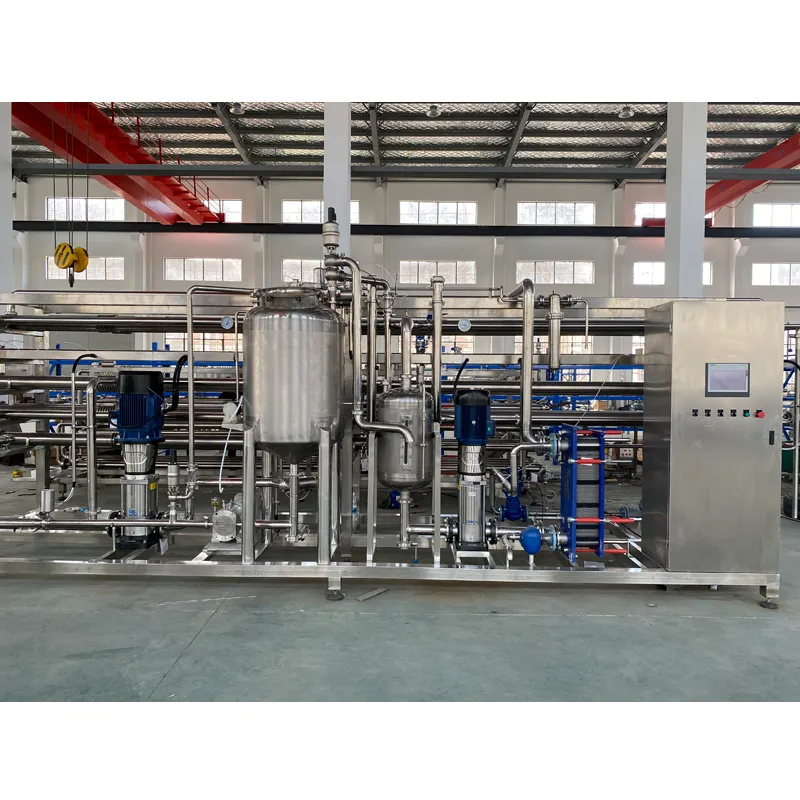 Big Capacity manga Pulp Processing Machine Tube in Tube Sterilizing Machine - Esterilizador - foodmachtech