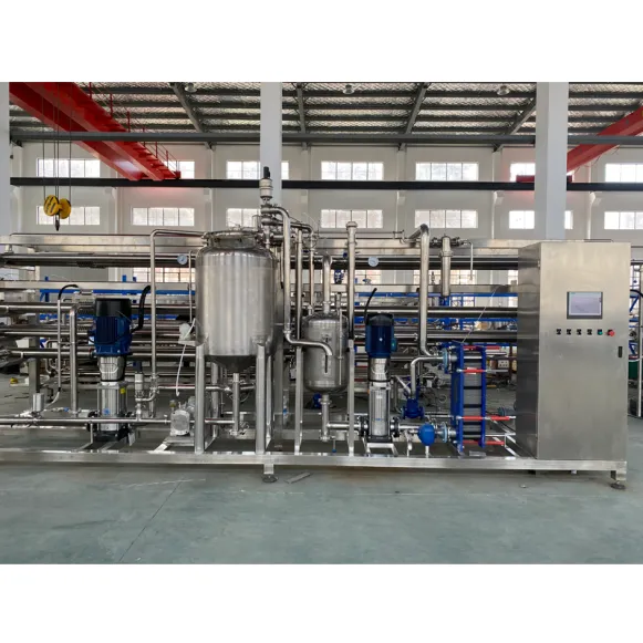 Big Capacity manga Pulp Processing Machine Tube in Tube Sterilizing Machine