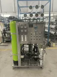 Equipamento industrial pequeno da purificação da água com motor & rolamento do PLC para a osmose reversa 500L/H da água potável - Ro Osmose Reversa Água Pura Máquina - foodmachtech