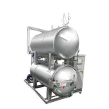 Aquecimento a vapor Esterilização alta pressão Retort Machine - Esterilizador - foodmachtech