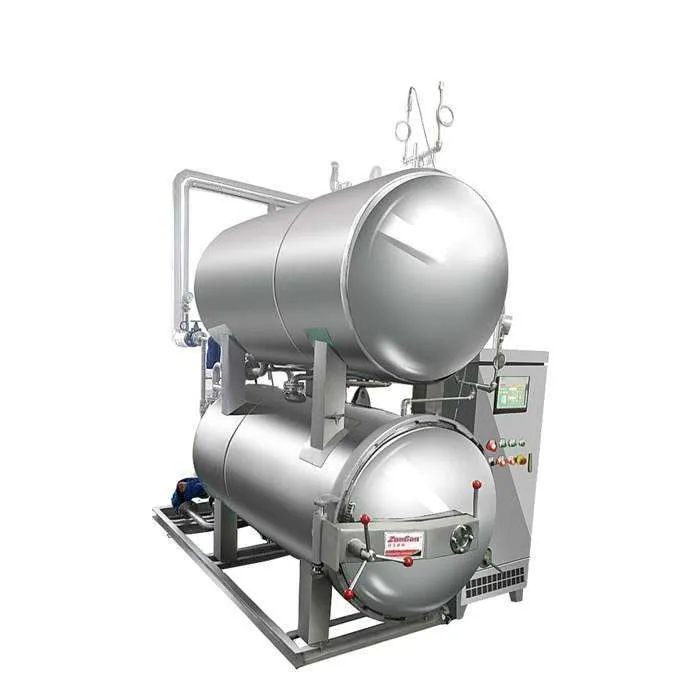 Steam Heating High Pressure Sterilization Retort Machine - Sterilizer - foodmachtech