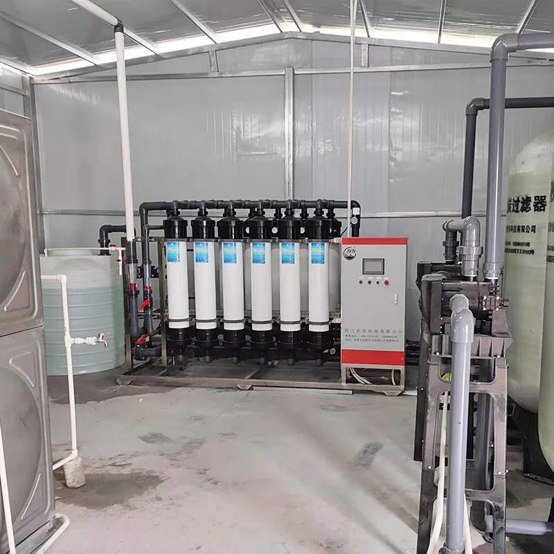 Water treatment equipment ultrafiltration and reverse osmosis water purification machinery - Filtration Equipment - foodmachtech
