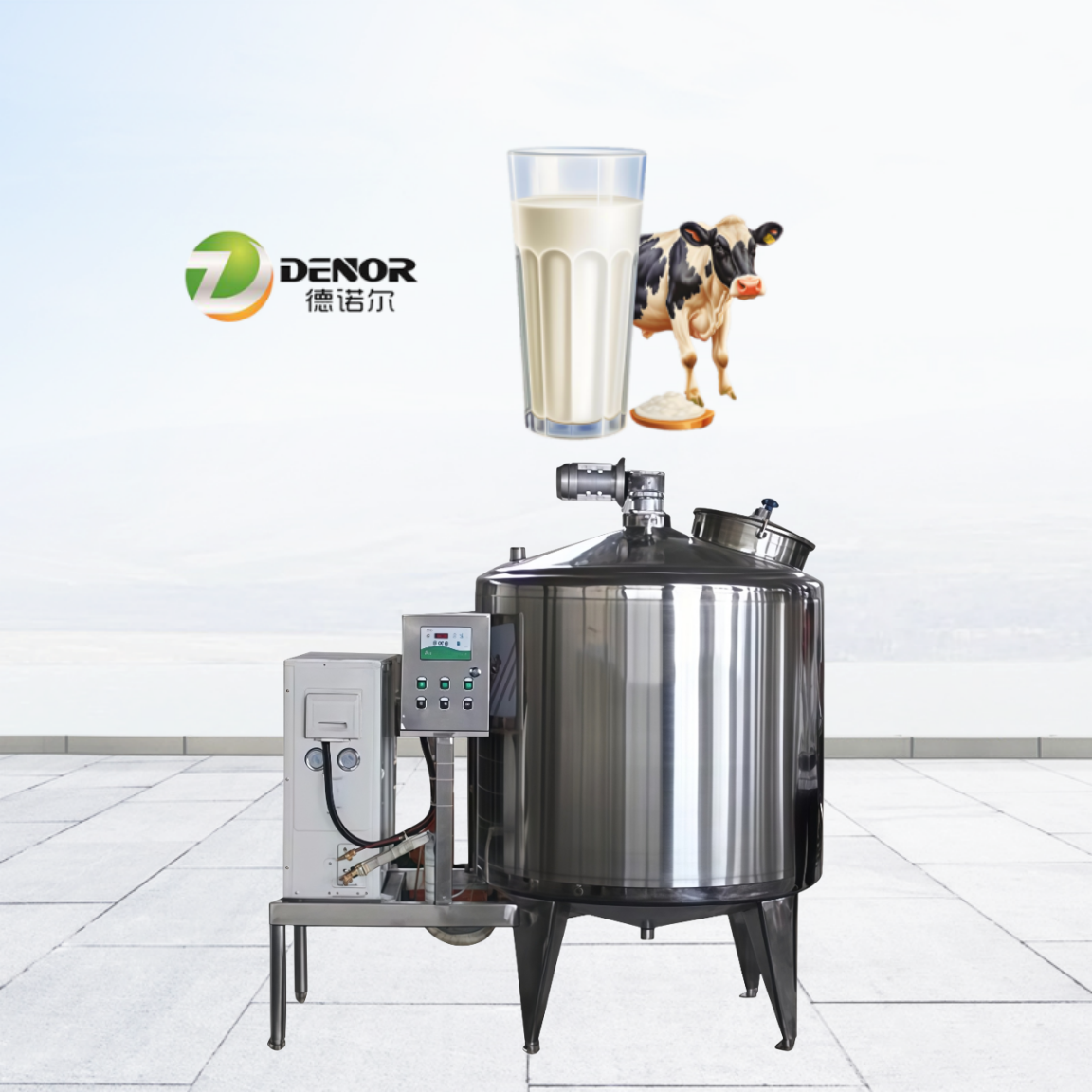 300l tanque de enfriamiento acero inoxidable para lácteos combustible agua y leche ordeño con núcleo Motores componente