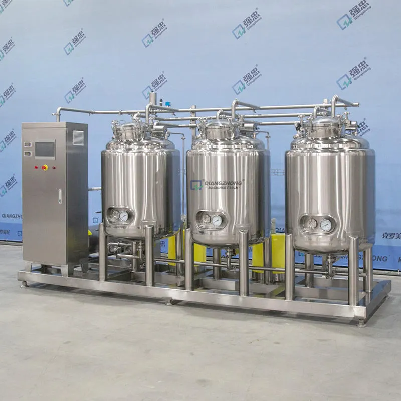 Sistema limpio de la limpieza del CIP del carro de la carretilla para el equipo de la elaboración de la cerveza - Sistema de limpieza en línea Cip/Sip - foodmachtech