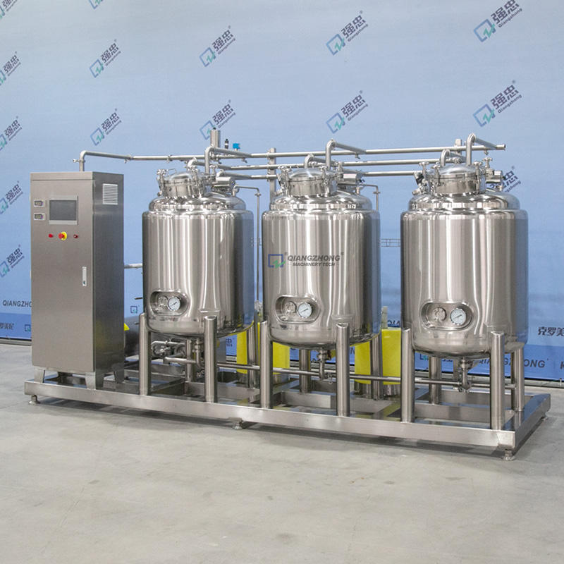 モバイルパイプラインタンク洗浄装置自動分割CIP