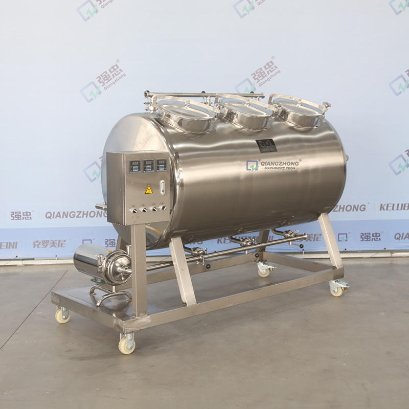 Manufacturer Automatical Semi Water Acid Alkali tank CIP Cleaning System for Milk Beverage Juice