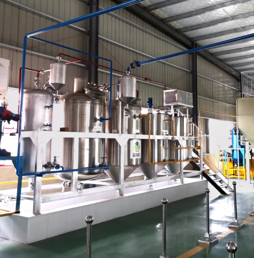 Máquina De Refino Para Fábrica De óleo Comestível Máquina De Refino De óleo Comestível - Linha produção óleo - foodmachtech