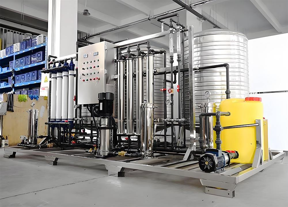 Industrial water treatment equipment ultrafiltration and reverse osmosis