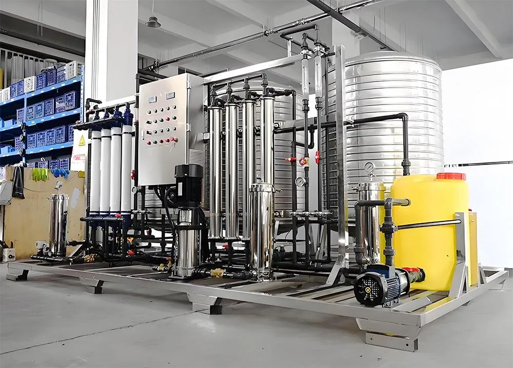 Industrial water treatment equipment ultrafiltration and reverse osmosis - Filtration Equipment - foodmachtech