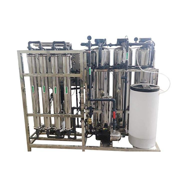 RO逆浸透飲料水フィルターポンプ圧力容器モーターPLC透析浄化システム工場価格