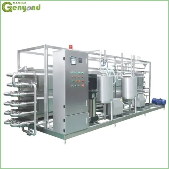 Máquina do esterilizador do tubo do Uht do suco do fruto & máquina da esterilização do leite