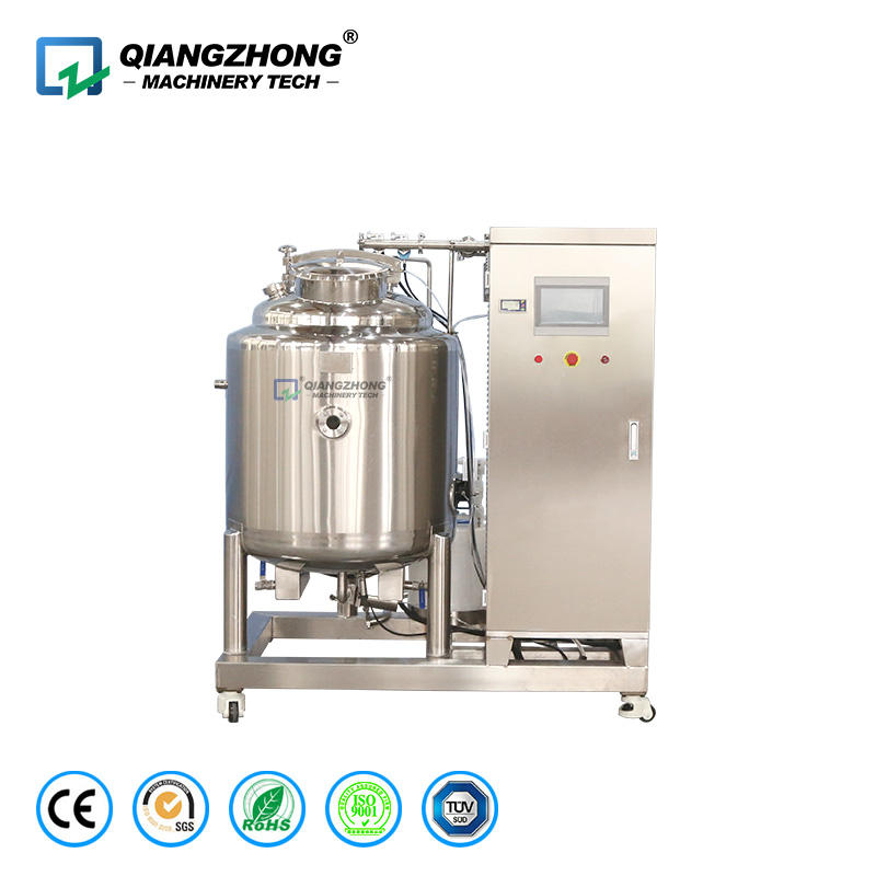 ミルクベベラ用シングルタンク自動CIPステーション洗浄機食品化粧品ミルク殺菌洗浄機