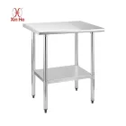 Venta caliente adaptable equipo de cocina ajustable pequeña mesa de trabajo de acero inoxidable - Carro de cocina - foodmachtech