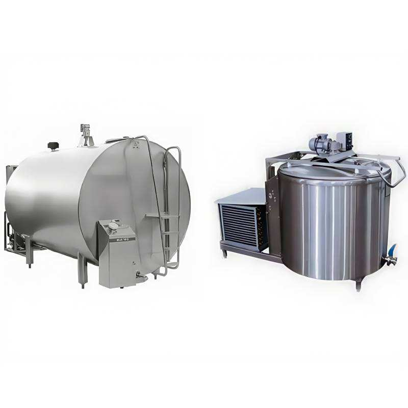 El tanque de enfriamiento del acero inoxidable para el agua del combustible de la lechería y ordeño de la leche con el componente del motor de la base