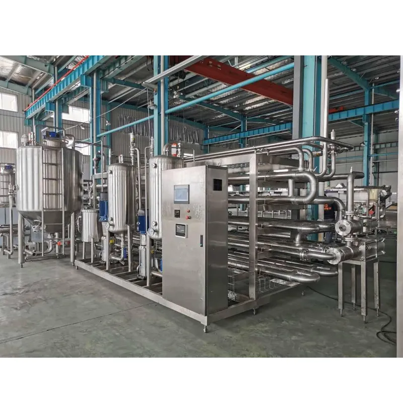 Big Capacity manga Pulp Processing Machine Tube in Tube Sterilizing Machine - Esterilizador - foodmachtech