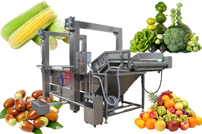 เครื่องซักผ้าฟองผักและผลไม้อัตโนมัติสำหรับมะนาวส้มแอปเปิ้ลแครอทมันฝรั่งมะเขือเทศราคาทำความสะอาดที่มีประสิทธิภาพ