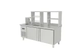 공장 디릿 싱크 캐비닛 상업용 주방 캐비닛 식당 싱크대 - 주방 카트 - foodmachtech