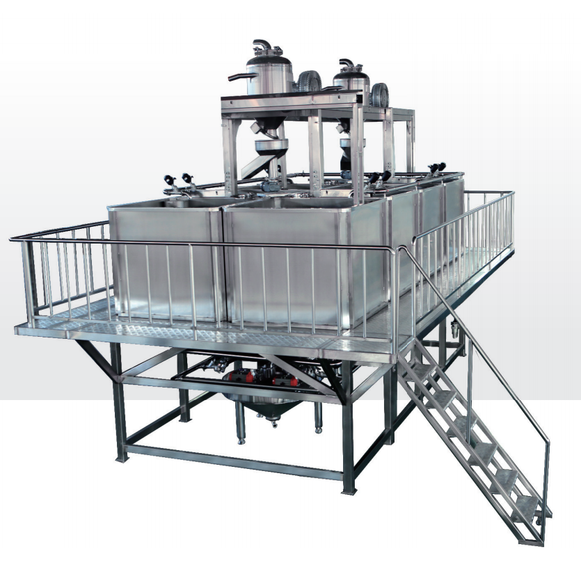 CE/marque de LUOKE/ligne de traitement adaptée aux besoins du client complètement automatique de lait de soja