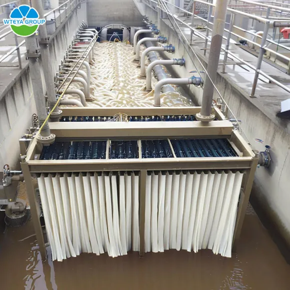 Recuperação De Águas Residuais De Biorreator De Membrana De Sistema Portátil Embalado MBR Made in China