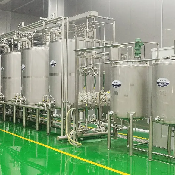 Processador De Leite Para Fábrica De Alimentos Linha De Processamento De Leite Planta De Produção De Leite