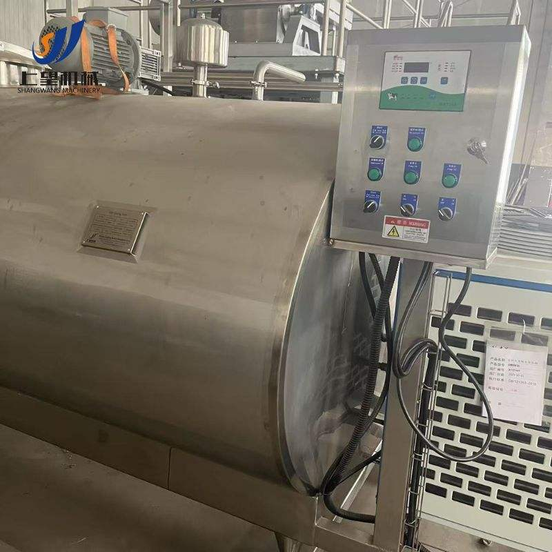 Tanque de almacenamiento de líquido de jugo de leche Tanque de almacenamiento horizontal para aceite y agua