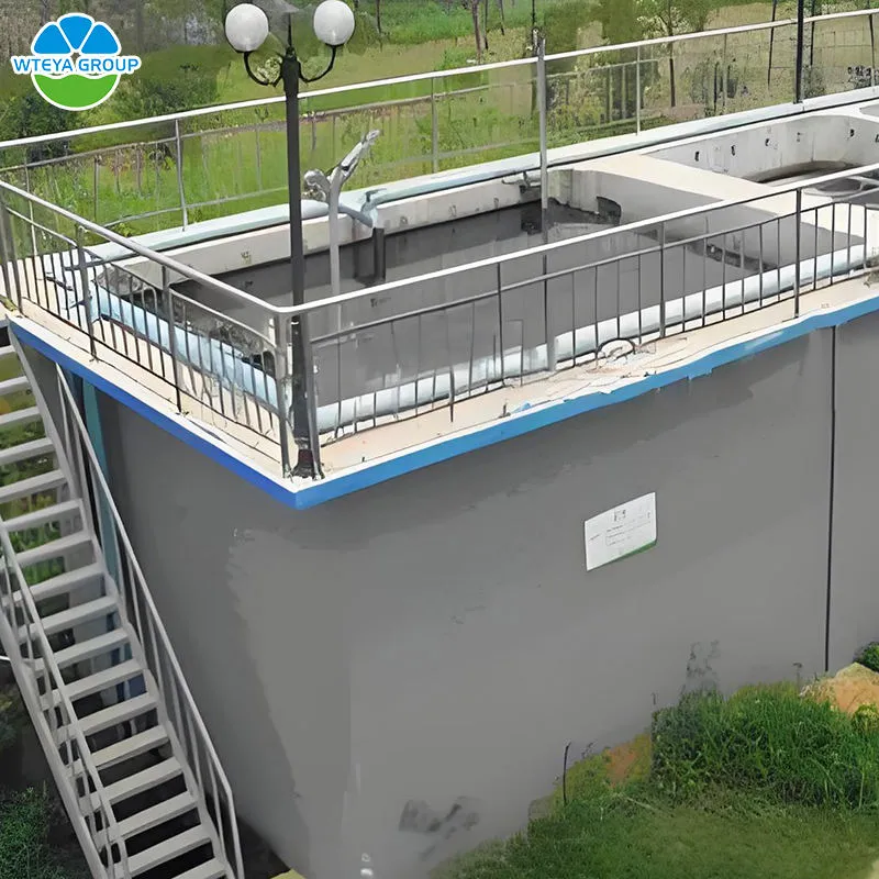 MBR Membrane Bioreactor Wastewater Treatment Plant PLC Control Garantia 1 ano 5000L/Hour Capacidade para Hotéis Diversas indústrias - Equipamento tratamento águas residuais - foodmachtech