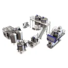 Acero inoxidable mejor precio línea de producción de leche/UHT maquinaria de procesamiento de leche/planta - Mezclador de leche en polvo - foodmachtech