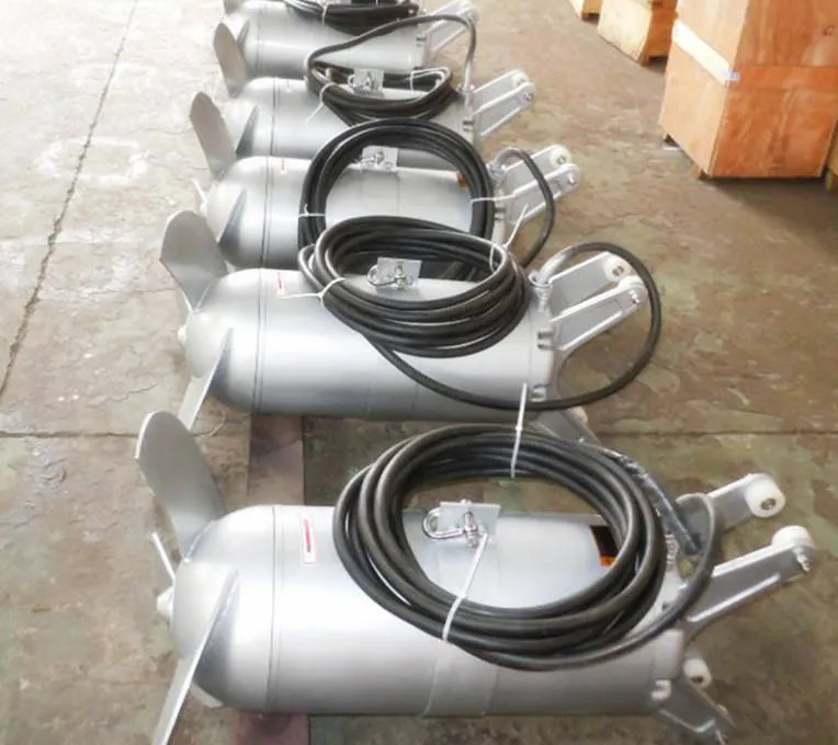 Misturador águas profundas esgoto - Equipamento tratamento águas residuais - foodmachtech