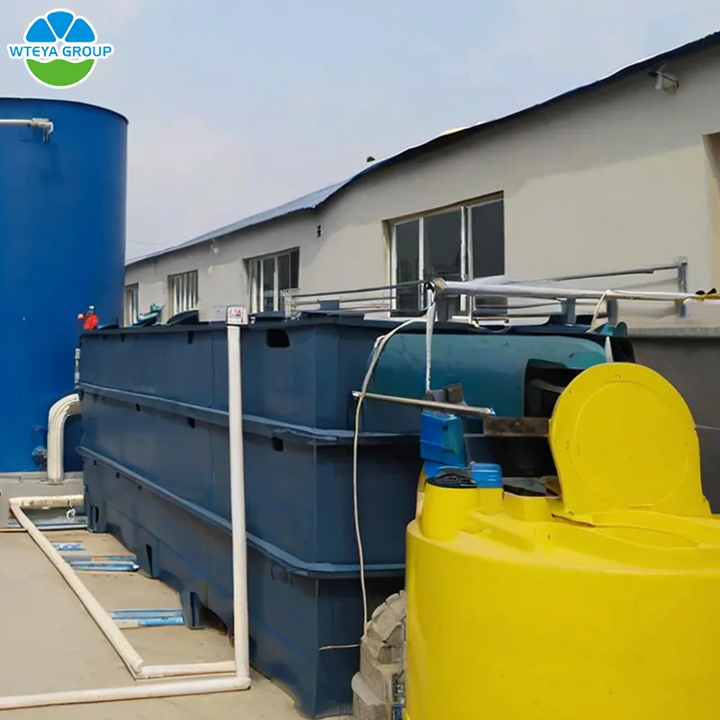 Integrated membrane MBR system PLC wastewater treatment water treatment machinery