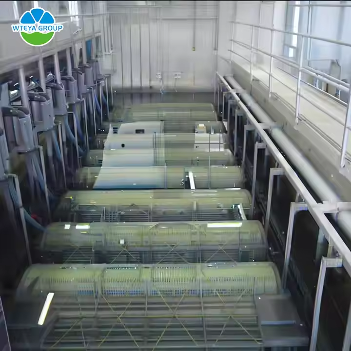 High-efficiency integrated MBR sewage treatment for wastewater purification