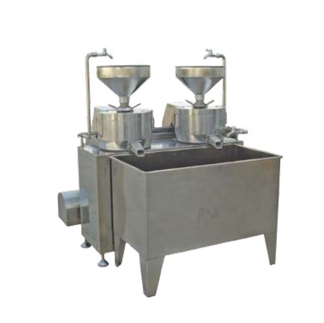 Machine de meulage automatique de lait de soja de fabricant de lait de soja d'acier inoxydable double/tofu faisant la machine/machine de caillé de haricot