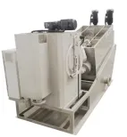 Espiral máquina lodo desidratação e tratamento das águas residuais - Equipamento tratamento águas residuais - foodmachtech