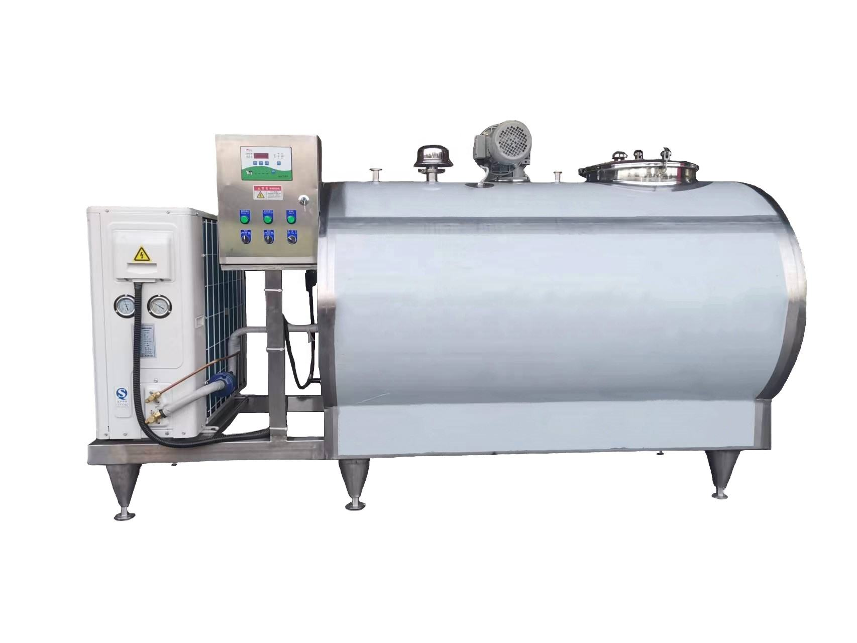 Tanque de almacenamiento de aceite de palma vegetal Tanques de almacenamiento de aceite de oliva de acero inoxidable de gran capacidad