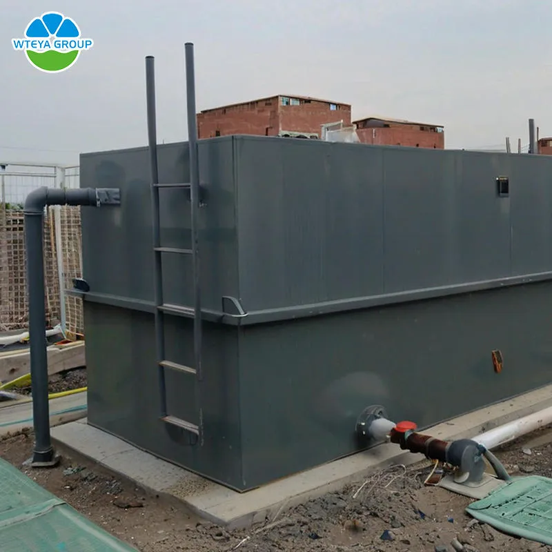 Planta De Tratamento De Água De Biorreator De Membrana MBR Completo Compacto PLC para Matadouro Industrial Águas Residuais 5000L/Hora Eficiente - Equipamento tratamento águas residuais - foodmachtech