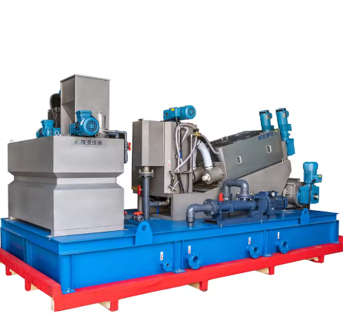 Hệ thống khử nước Bùn Có thể được sử dụng để xử lý nước thải nuôi trồng thủy sản