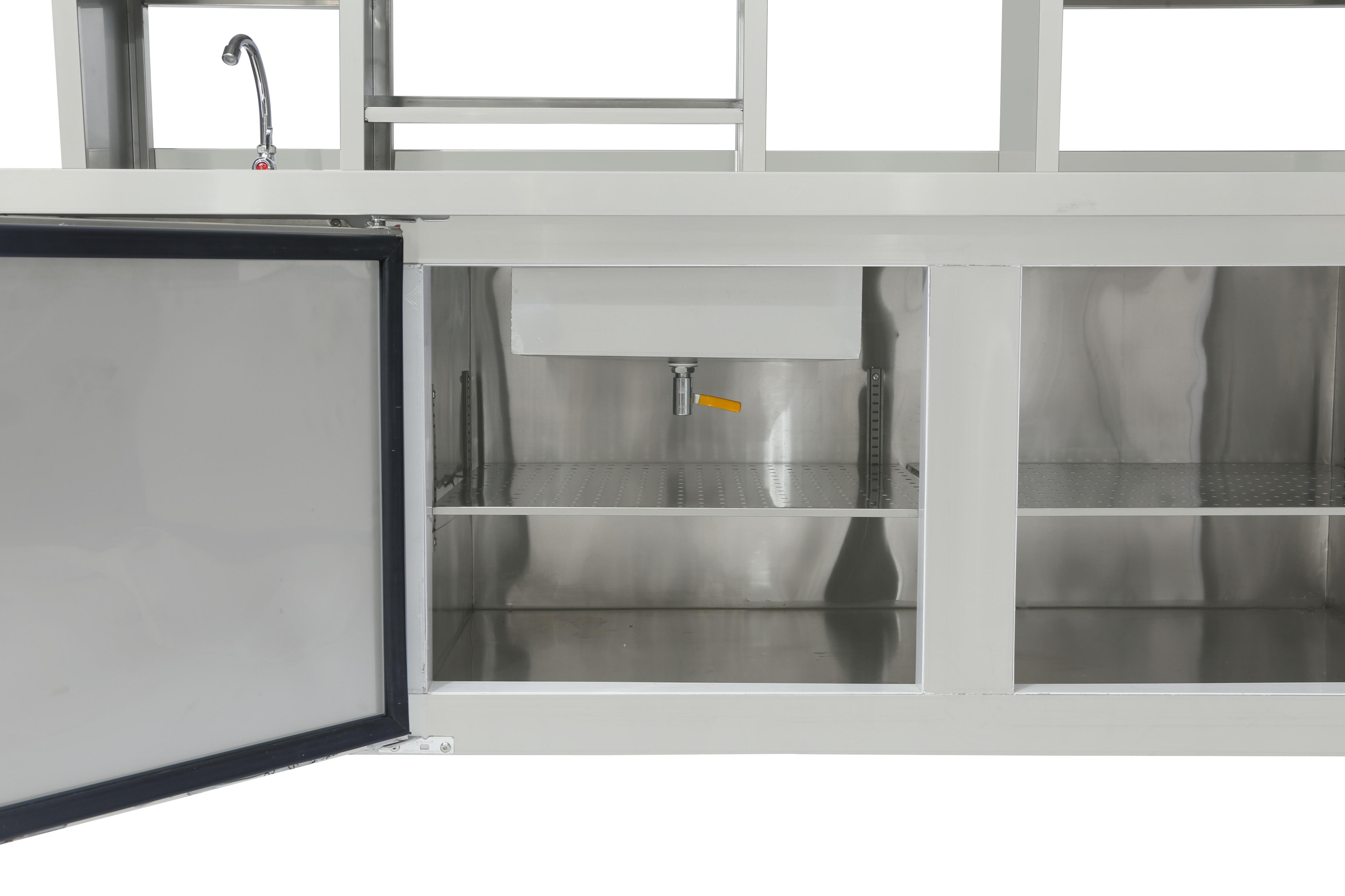 Фабрика diredt раковина шкаф коммерческий кухонный шкаф с раковиной для ресторана