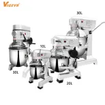 20l 30l 5 kg Kuchen mischer Maschine Elektrischer Spiral-Teig-Essens mischer für Bäckerei - Mixer - foodmachtech