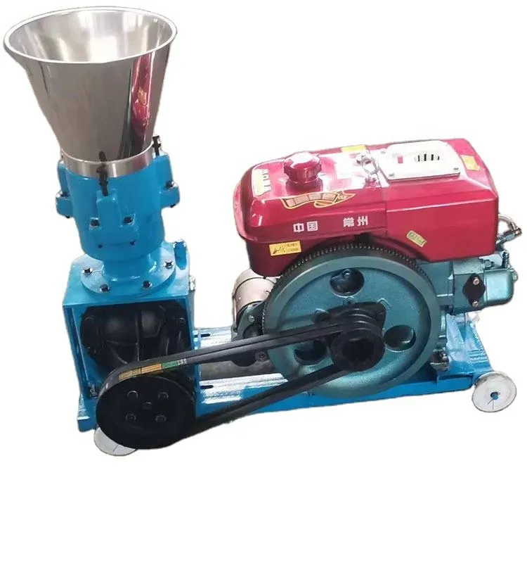 Máquinas de procesamiento de alimentación en el hogar de Sudáfrica Pellet Making Farm Pelletizer Machine Máquina de alimentación de cerdo diesel de alta productividad - Línea de producción de alimentación de pellets - foodmachtech