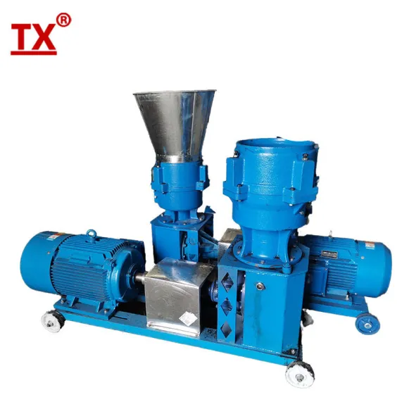 Pellet Food Making Machine 380V Electric Diesel Engine Feed Pellet Machine para Aves Caseiras Pellet Making Machine