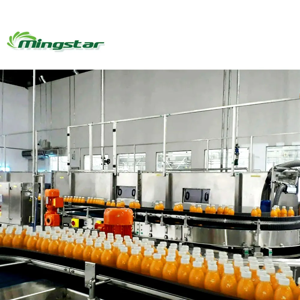 Macchina automatica per il riempimento di bevande a base di succo di frutta, - Linea di produzione della bevanda - foodmachtech
