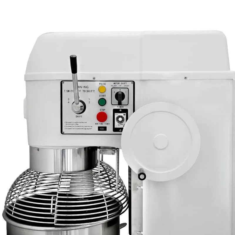 Planetary Food Mixer B20C 20L elektrische Bäckerei Ausrüstung mit Stahl und Edelstahl Stand/Tisch Teig Haken Zubehör - Mixer - foodmachtech