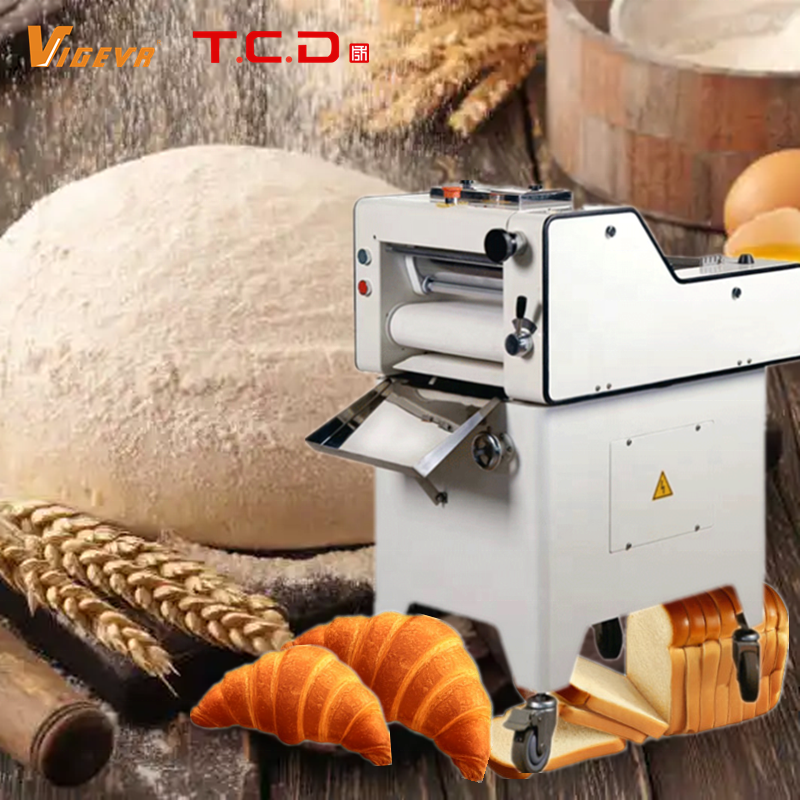 商用面团辊面团压机迷你吐司成型机烘烤成型羊角面包成型机