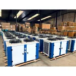 Industrial Evaporator Refrigeration Low Temperature Air Cooled Condenser Tube Cold Storage Condenser - Condenser - foodmachtech