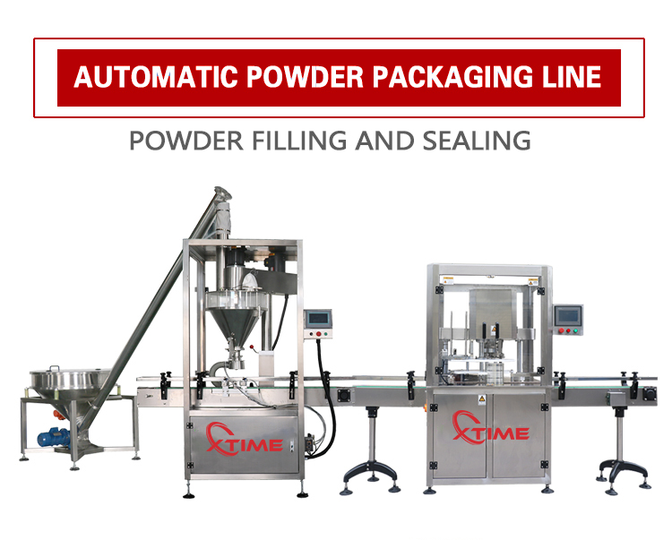 Condimento automático de Proteínas Café Especias Polvo Seco Relleno Auger Tarro De Plástico Botella Embalaje Máquina Llenado