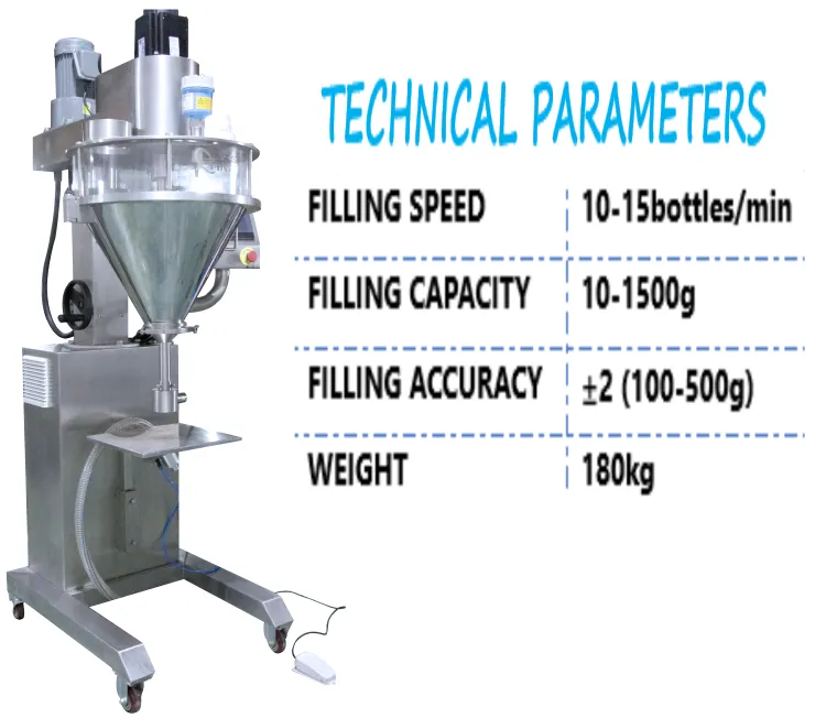 Cheap Price Fully-automatic PET Bottle Jar Coffee Powder Spice Screw Weighing Filling Machine Packaging Production Line - Milk Powder Filling Machine - foodmachtech