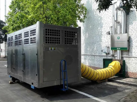 Refrigerador de grãos motorizado com controle multifuncional de temperatura e umidade para conservação e armazenamento de grãos