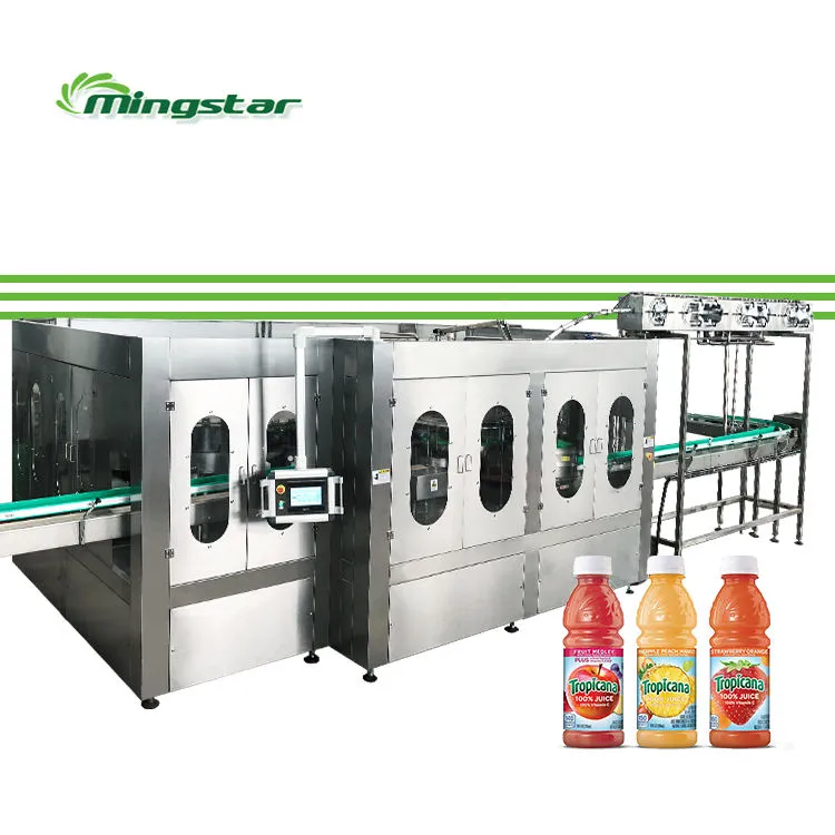 RCGF16-16-5 guter After-Sales-Service kleine PET-Flasche Fruchtsaft flasche Füll maschine für Saft füll maschinen - Getränke produktions linie - foodmachtech