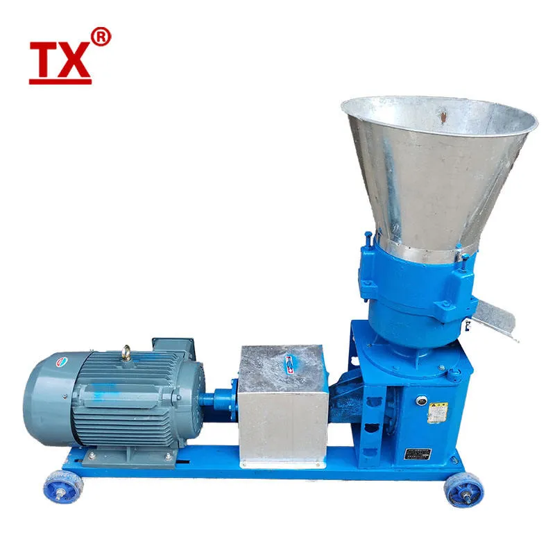 220V Electric Diesel Engine Feed Pellet Machine High Productivity for Poultry Animal Feed Pellet Machine - Pellet Feed Production Line - foodmachtech