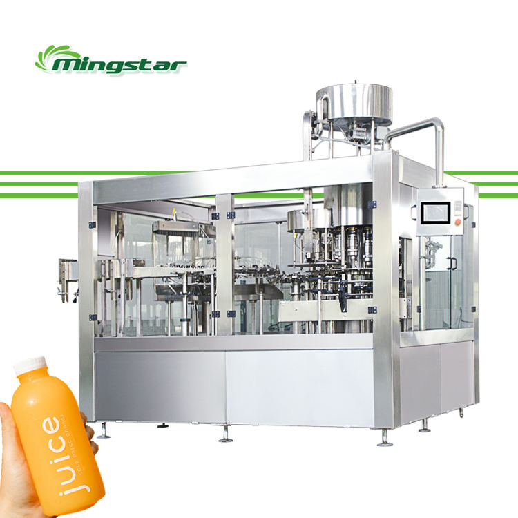 3000 6000BPH Most Popular High Quality Juice Production Line Sale Liquid Juice Bottle Filling Machine