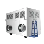 Alta qualidade Agrícola Machinery & Equipment Grain Cooler com Motor Multi-Level Cooling - Refrigerador grãos - foodmachtech